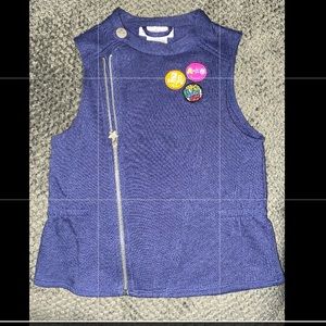 American girl vest for girls.